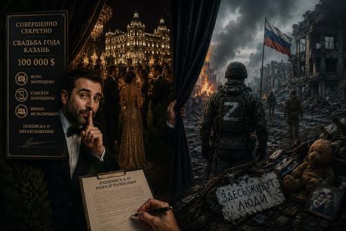 Очередная свадьба толстосумов под грифом «совершенно секретно»: как элиты скрывают очередной пир во время войны от народного гнева Очередная свадьба толстосумов под грифом «совершенно секретно»: как элиты скрывают очередной пир во время войны от народного гнева