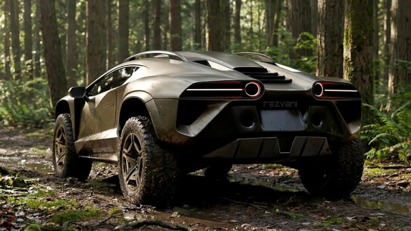 Rezvani Dune: внедорожный суперкар с компрессорным V10 на базе Lamborghini Huracan Rezvani Dune: внедорожный суперкар с компрессорным V10 на базе Lamborghini Huracan