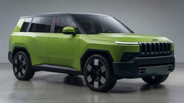 Новый флагманский внедорожник Jeep: первые изображения Новый флагманский внедорожник Jeep: первые изображения