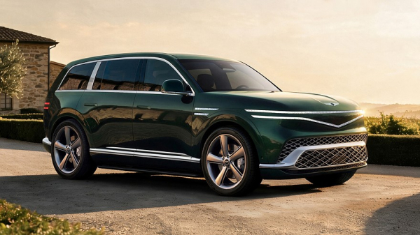 Рассекречен роскошный флагманский кроссовер Genesis GV90 Рассекречен роскошный флагманский кроссовер Genesis GV90