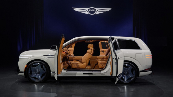 Рассекречен роскошный флагманский кроссовер Genesis GV90 Рассекречен роскошный флагманский кроссовер Genesis GV90