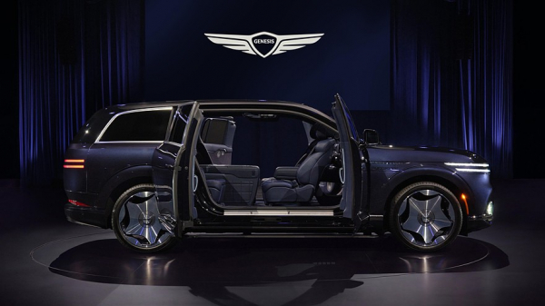Рассекречен роскошный флагманский кроссовер Genesis GV90 Рассекречен роскошный флагманский кроссовер Genesis GV90