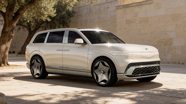 Рассекречен роскошный флагманский кроссовер Genesis GV90 Рассекречен роскошный флагманский кроссовер Genesis GV90