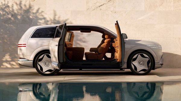 Рассекречен роскошный флагманский кроссовер Genesis GV90 Рассекречен роскошный флагманский кроссовер Genesis GV90