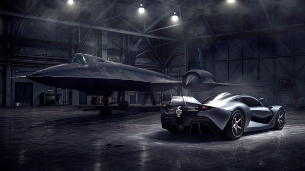 Hennessey Blackbird: аналоговый суперкар в авиационном стиле с атмосферным V8 и МКП Hennessey Blackbird: аналоговый суперкар в авиационном стиле с атмосферным V8 и МКП